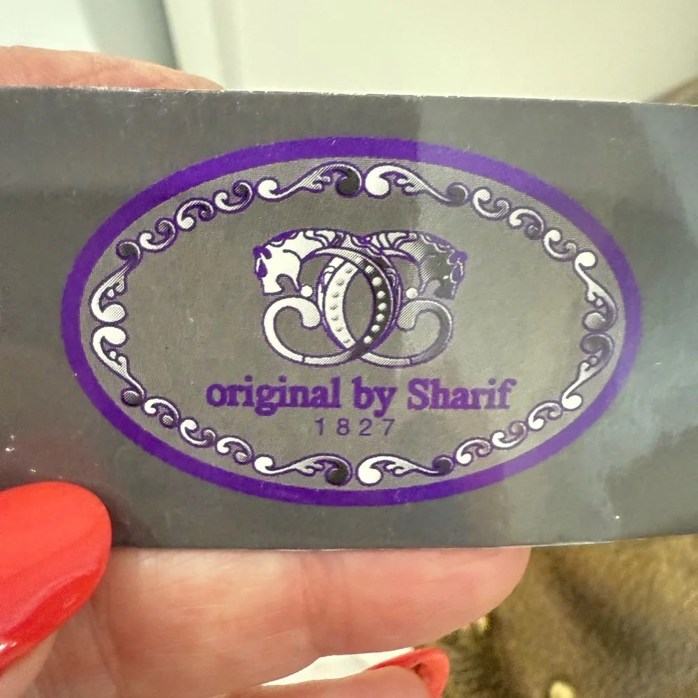 NWT Sharif Bronze leather Studded Hobo Bag with dust bag - Picture 10 of 16